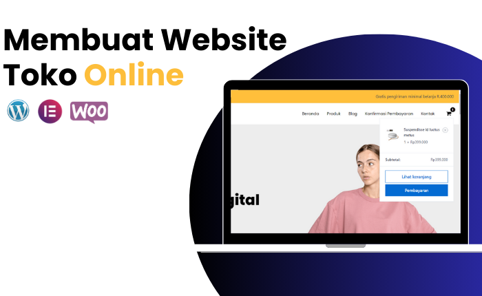 kursus membuat website toko online dengan wordpress