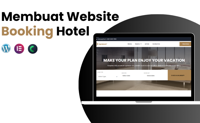 Membuat website booking hotel dengan menggunakan wordrpess